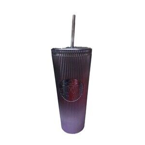 2025 Walt Disney World Magic Kingdom Castle Starbucks Tumbler Purple